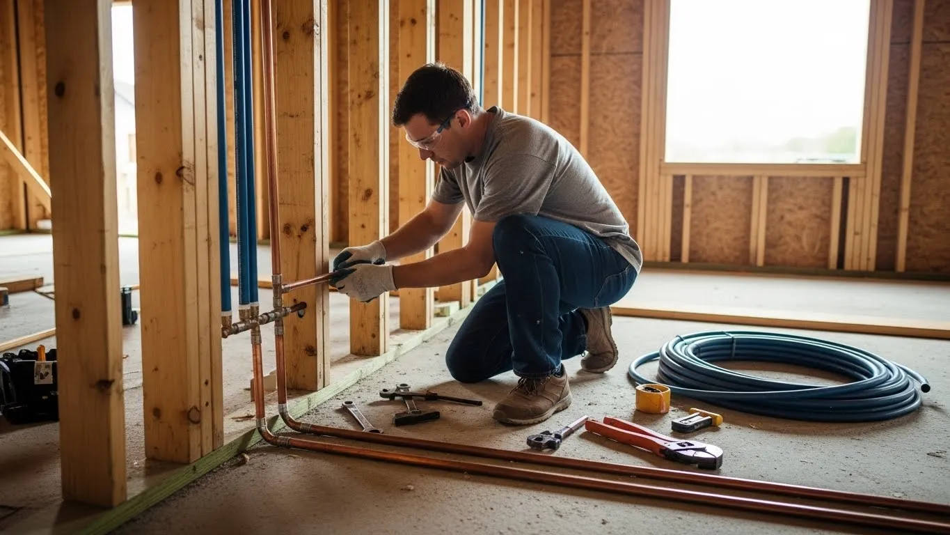 Principais instalações em obras de construção