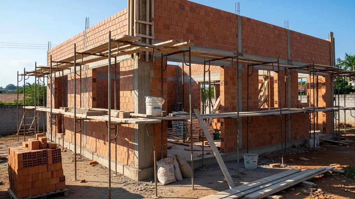 Planejamento financeiro e orçamento para projeto residencial