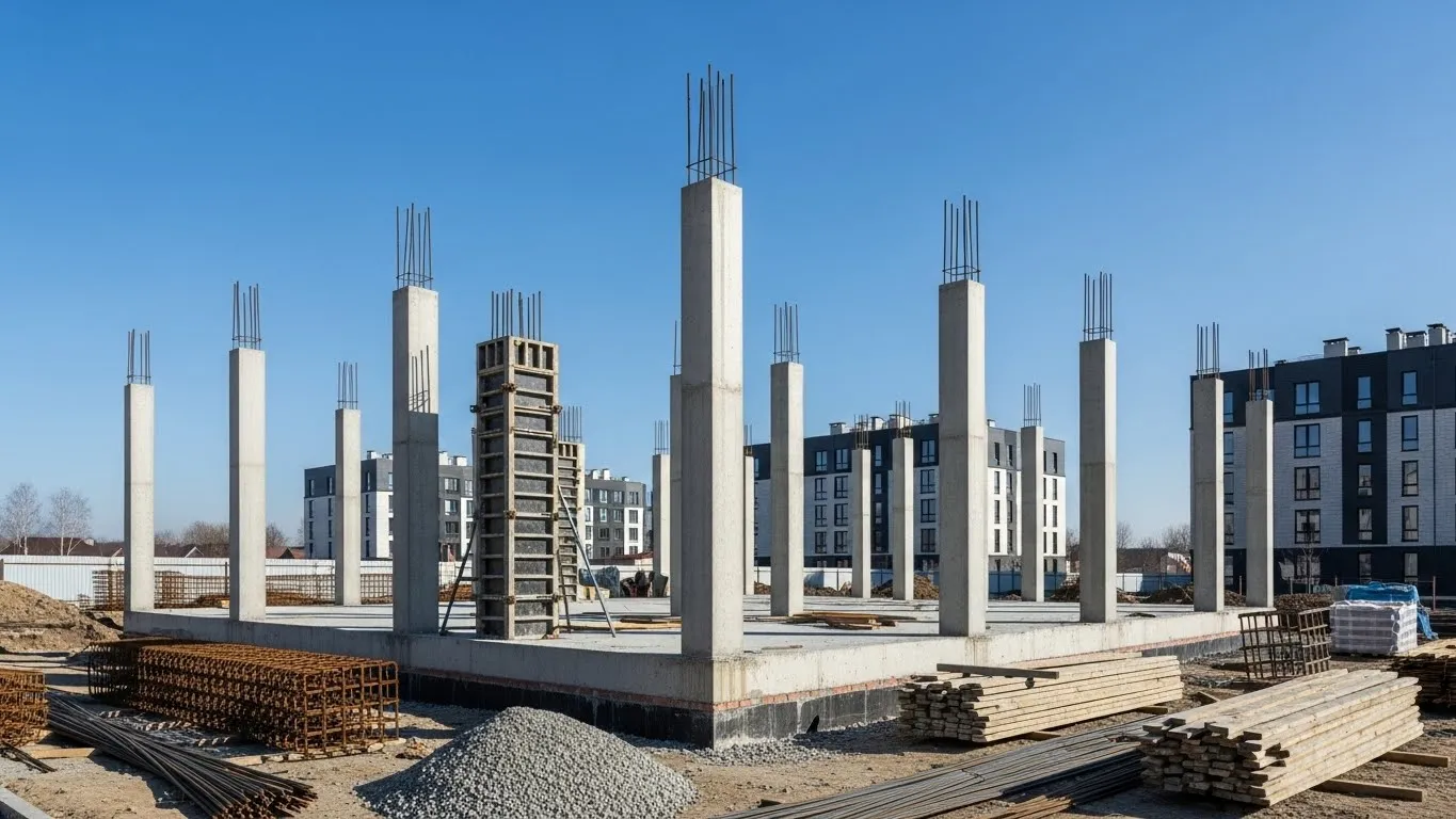 Distância correta entre pilares para estabilidade do muro