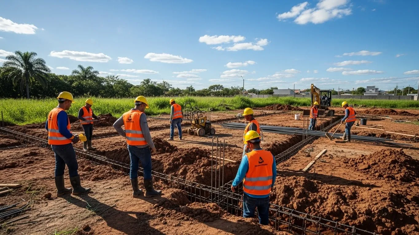 Guerra contra Rachaduras: Como evitar trincas desde a sapata da casa.