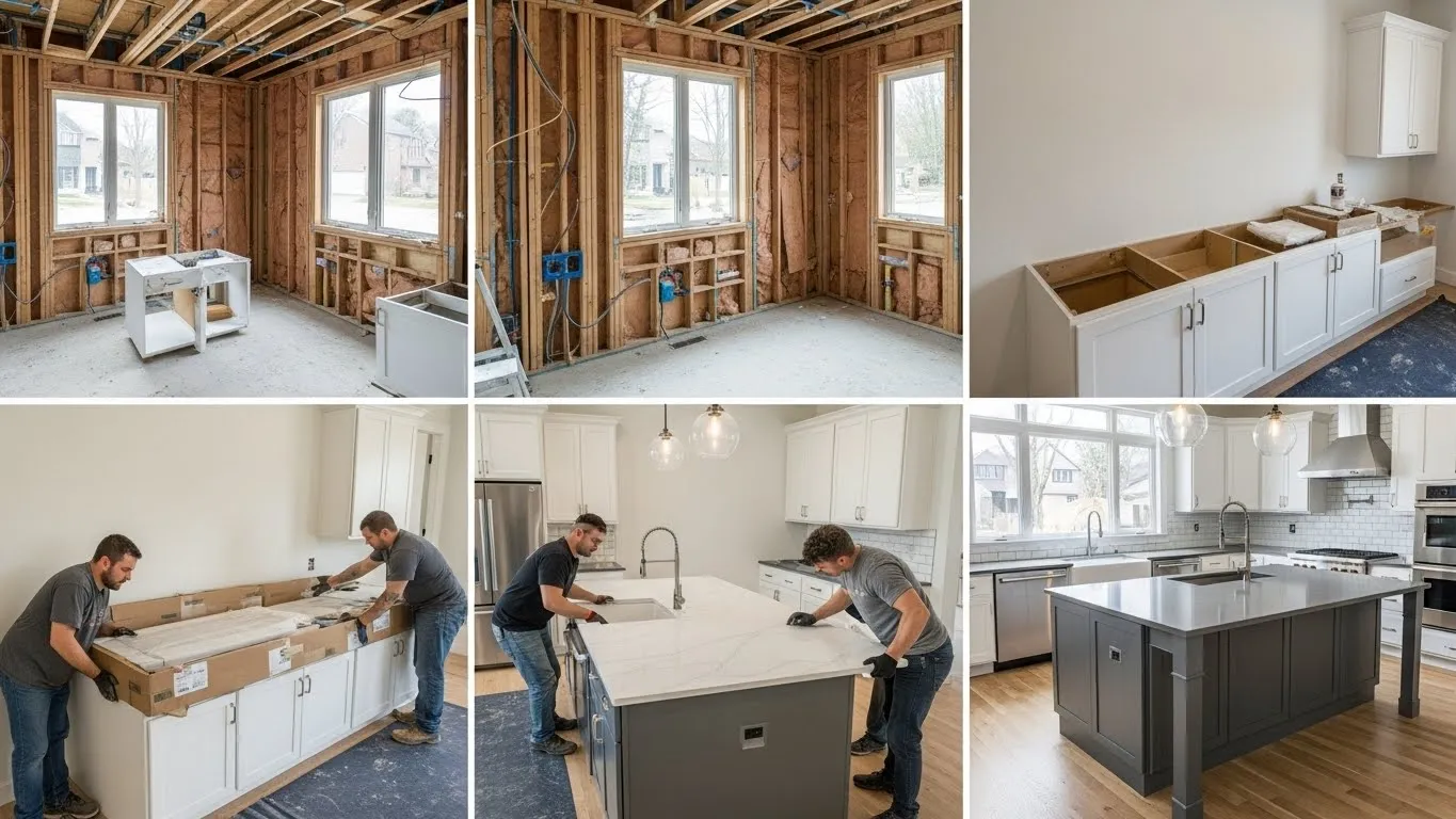 Planejamento da entrega de materiais na construção