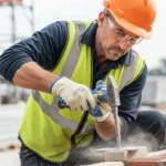 Movimentação Interna: Carrinhos e equipamentos que facilitam o transporte de tijolos. 