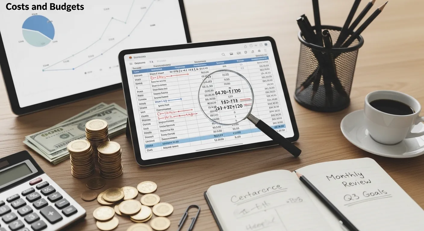 Controle financeiro na obra com planilha Excel