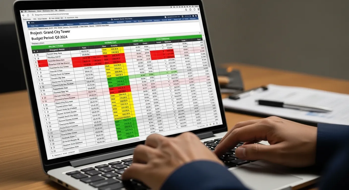 Documentação organizada para vistoria de obra