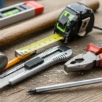 Ferramentas de Corte: Cuidados com lixadeiras e serras circulares no canteiro. 